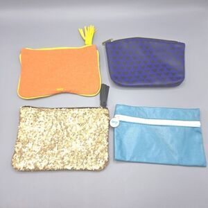 ipsy Travel Makeup Pouches Lot Of 4